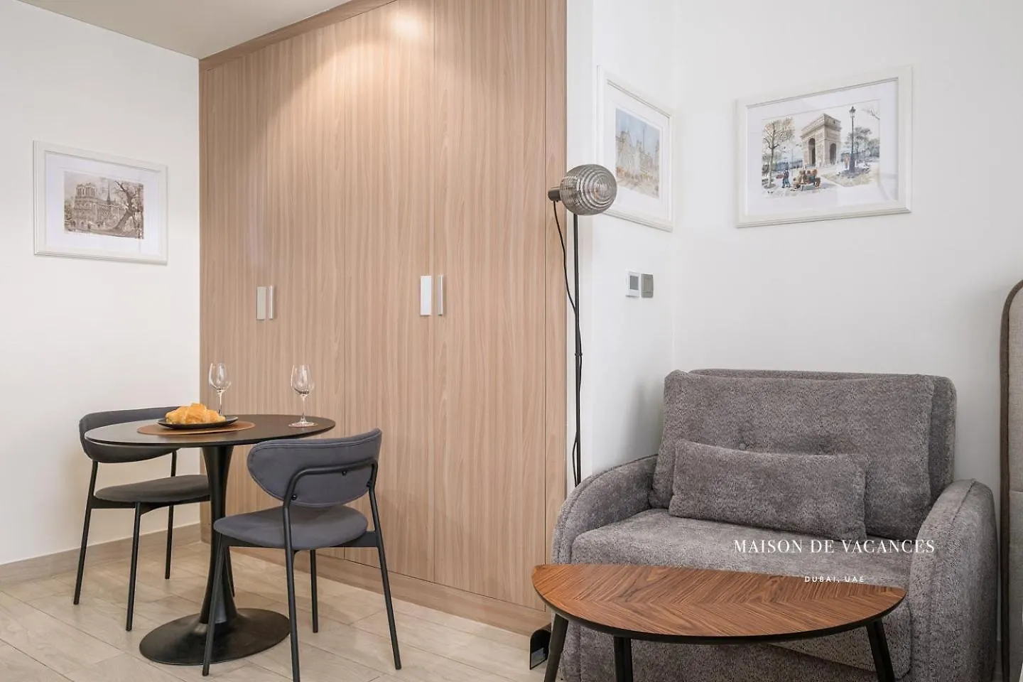 Peaceful Studio Getaway, 10 Mins From Dubai Mall Apartmán